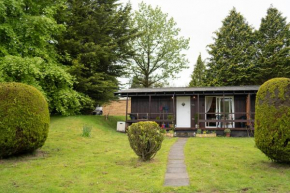 Catkin Lodge set in a Beautiful Woodland Holiday Park